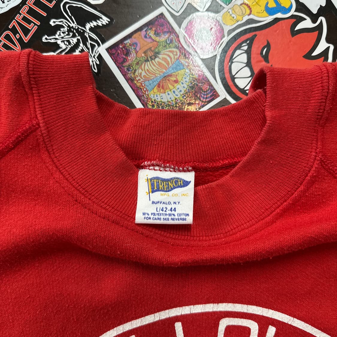 80s USA 트렌치 카디날스 빈티지 스웻셔츠 L 상품이미지5