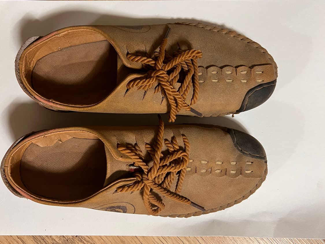 스웨이드 빈티지 수제화 상품이미지1