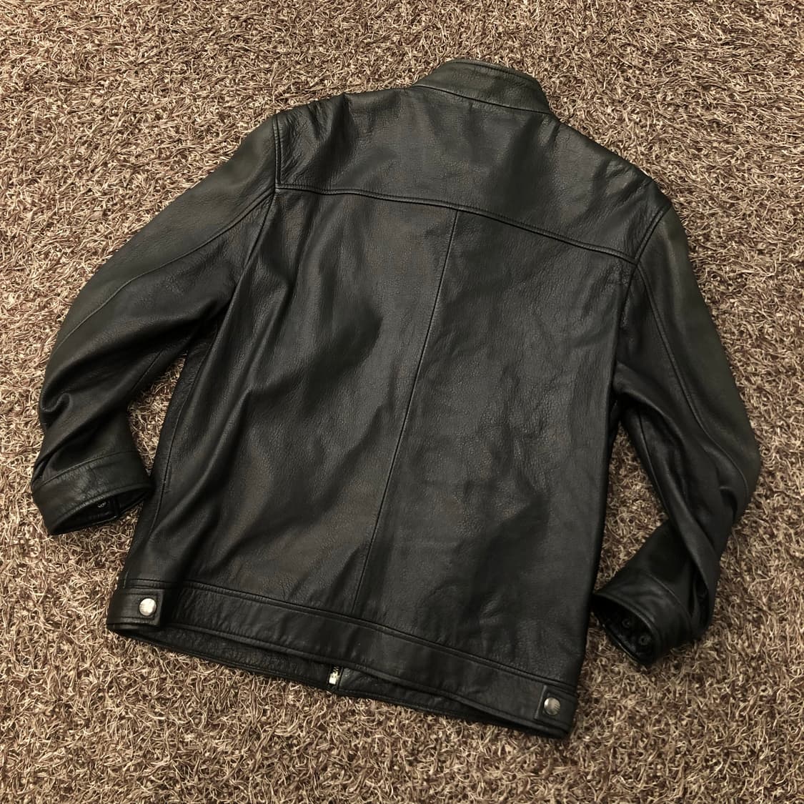 플레이보이 염소가죽 로고 레더 가죽 자켓 상품이미지4