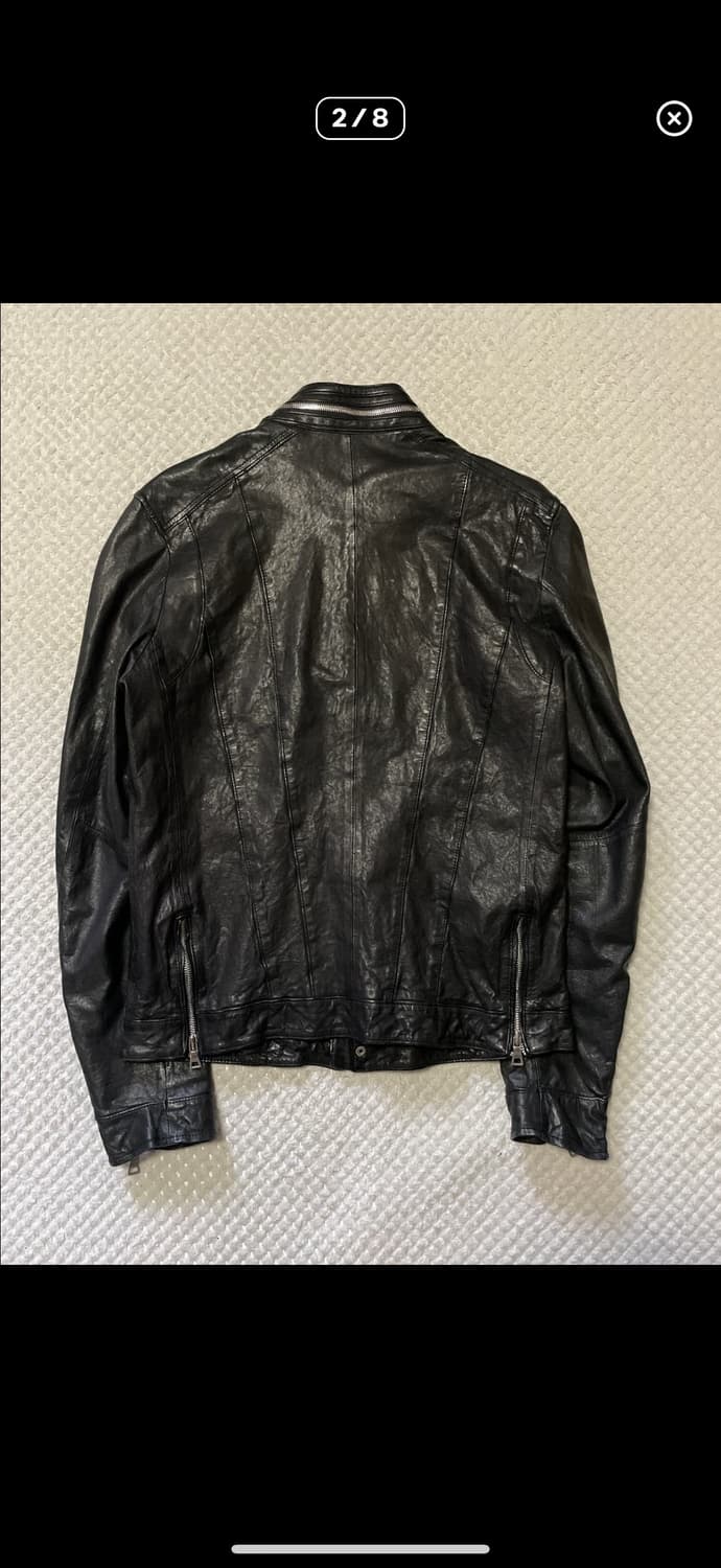 이태리 램스킨 가죽자켓 L 상품이미지2