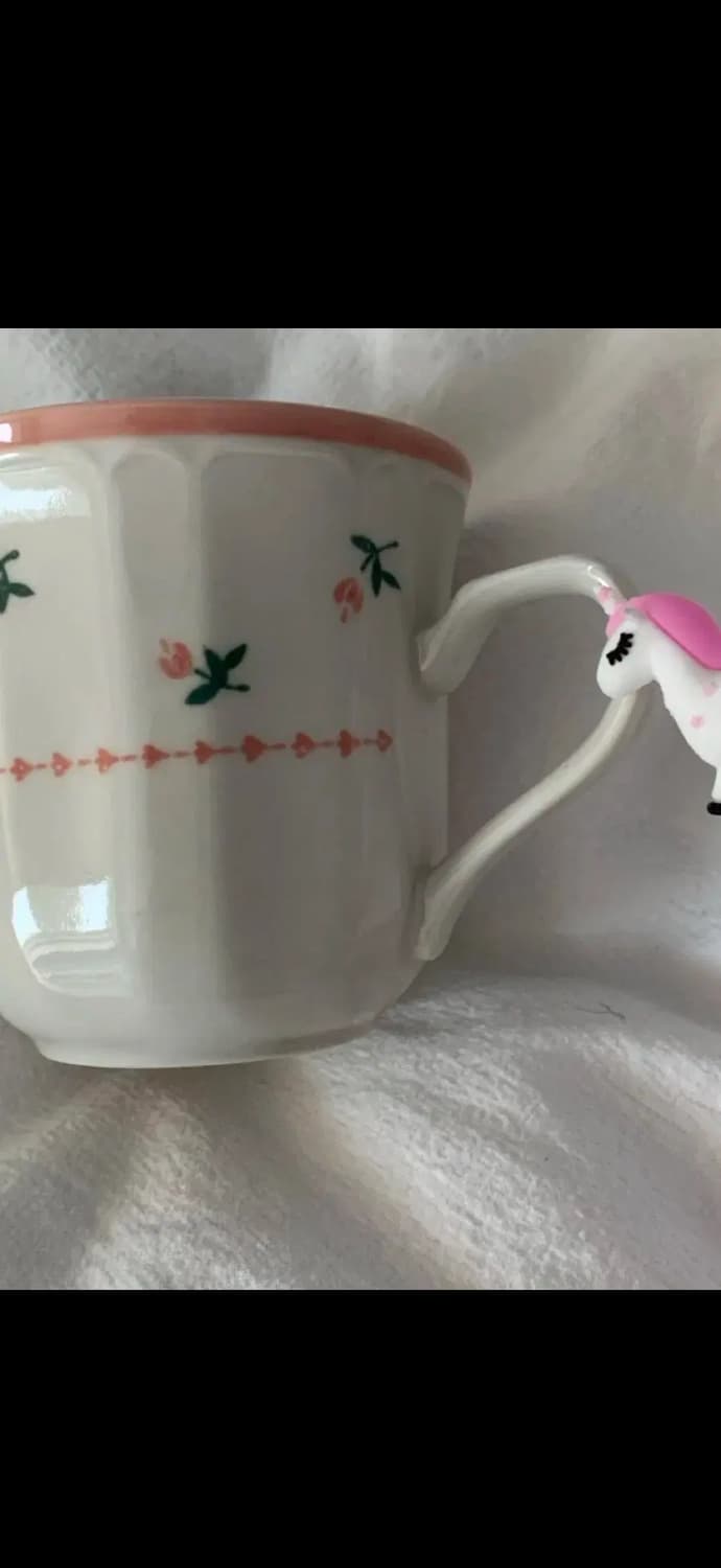 빈티지 산고 피치머그 2개  상품이미지3