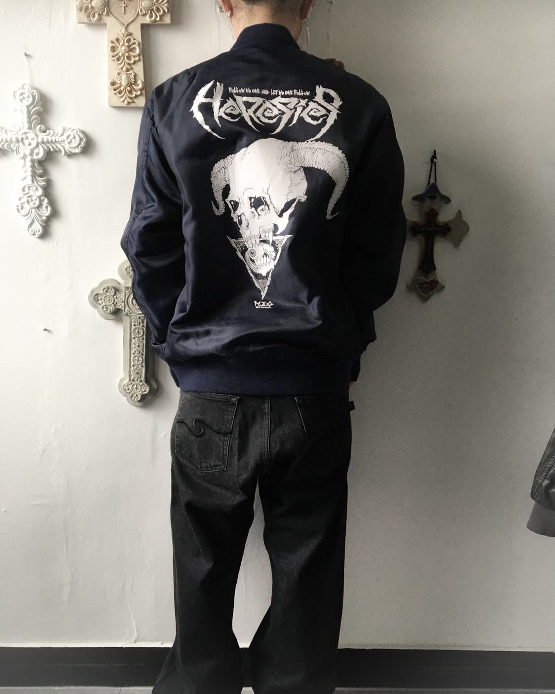 Back printing point ma 1 jacket 상품이미지6