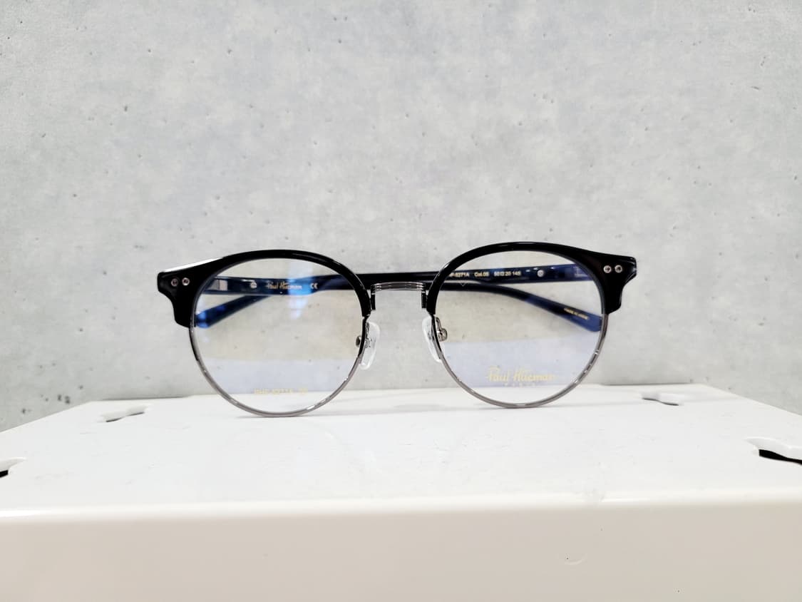 폴휴먼 안경 PHF-5271A 블랙원형하금테 안경 상품이미지9