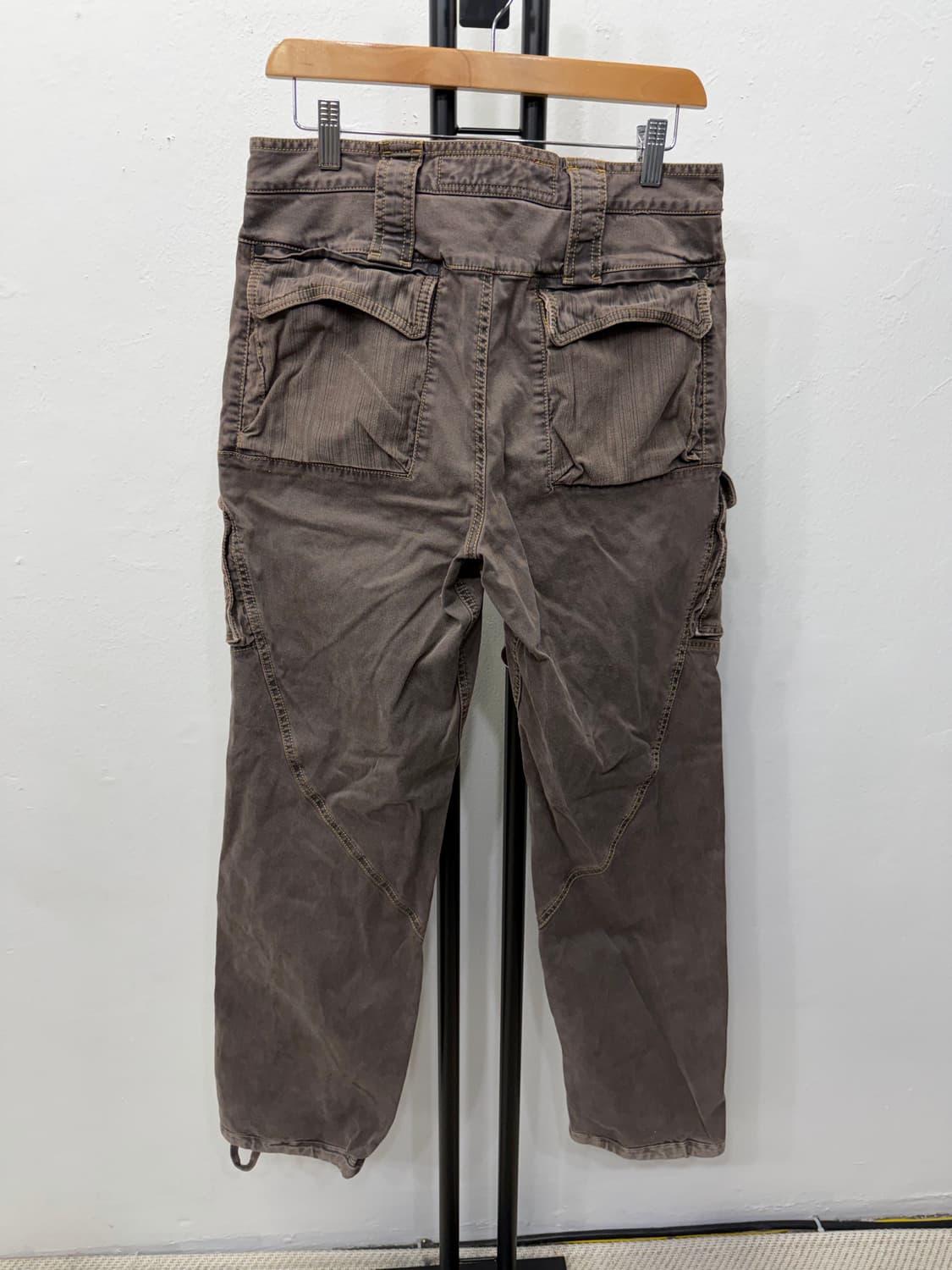 정품) 몬츄라 남성 카고 바지 브라운 M(32) 상품이미지4