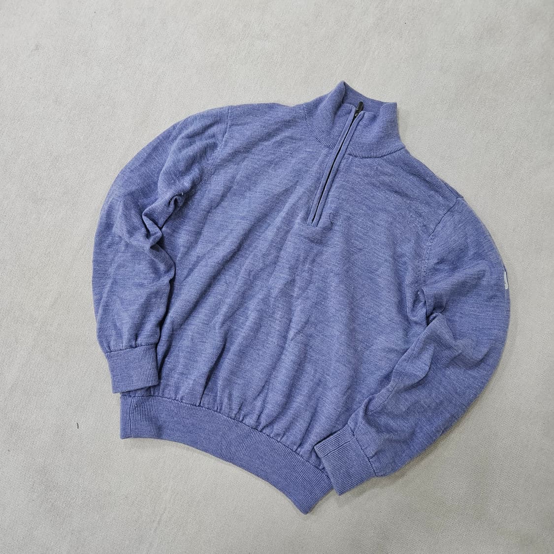 S 풋조이 여성 반집업 울 니트 0401Y 상품이미지1