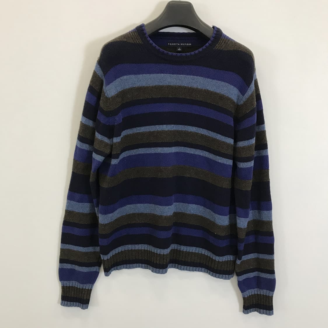 타미힐피거 빈티지 스트라이프패턴 니트 [M] 상품이미지1