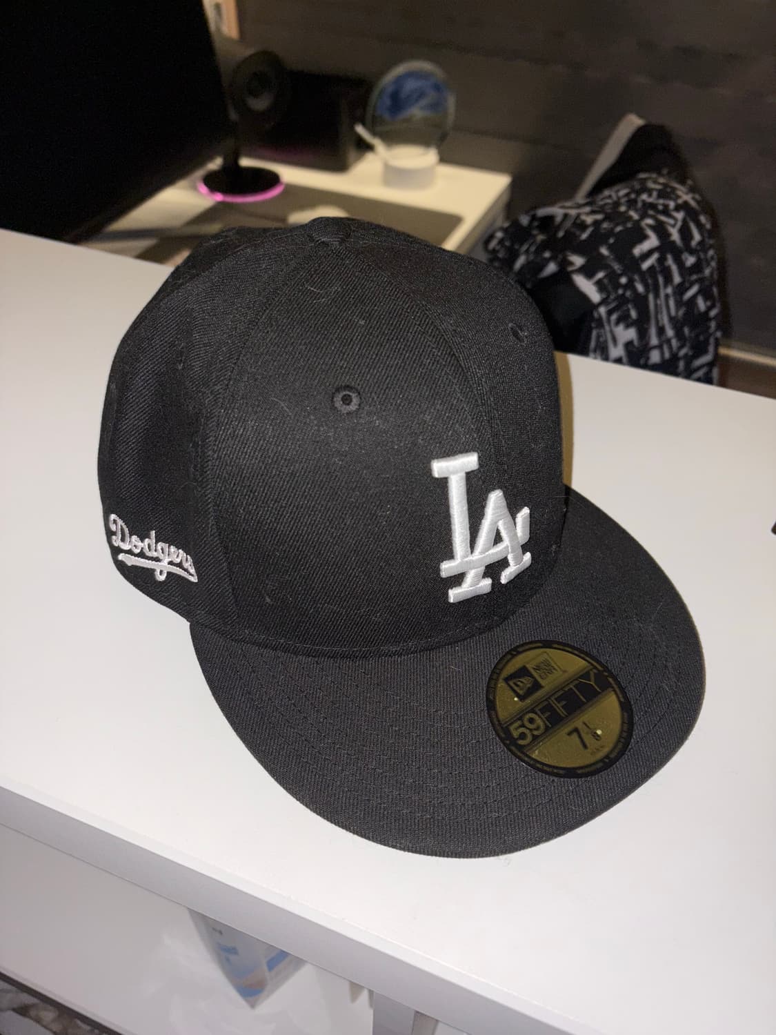 뉴에라 LA 다저스 59FIFTY 블랙 7 1/4 상품이미지1