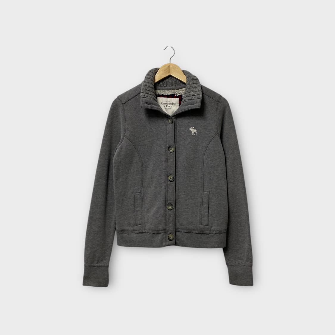 아베크롬비 Abercrombie 골지넥  가디건M 상품이미지2