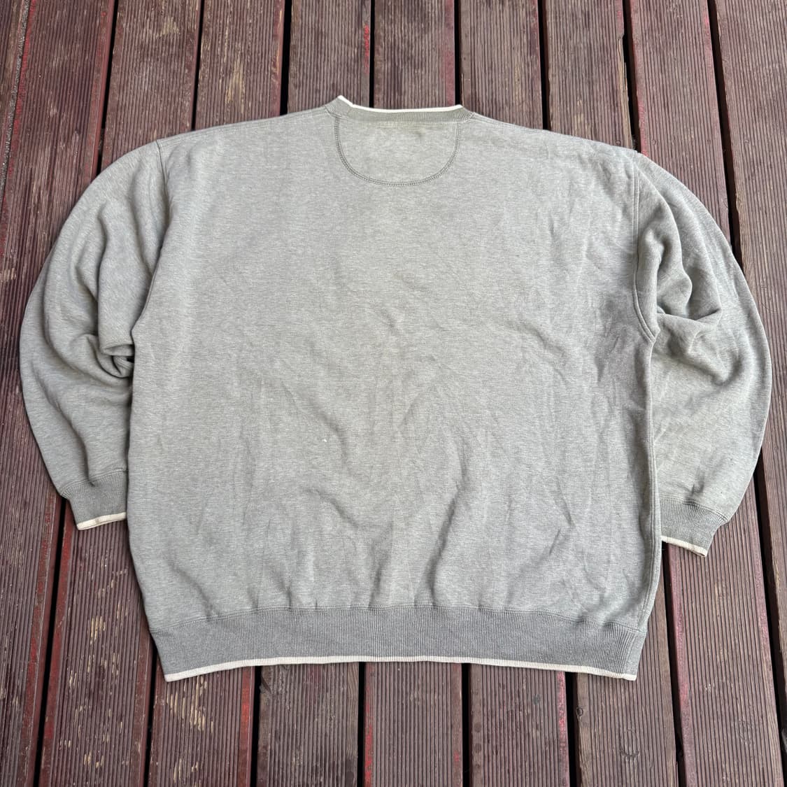 빈티지 물고기 자수 맨투맨 상품이미지3