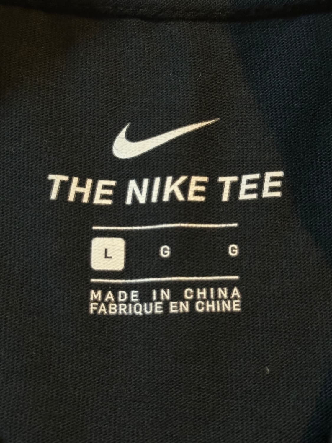 나이키 NIKE 프린팅 롱슬리브 긴팔 티셔츠 블랙 상품이미지4