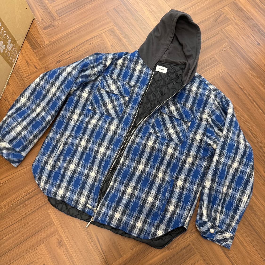 Rhude 퀄팅 플란넬 자켓 flannel jacket 상품이미지1