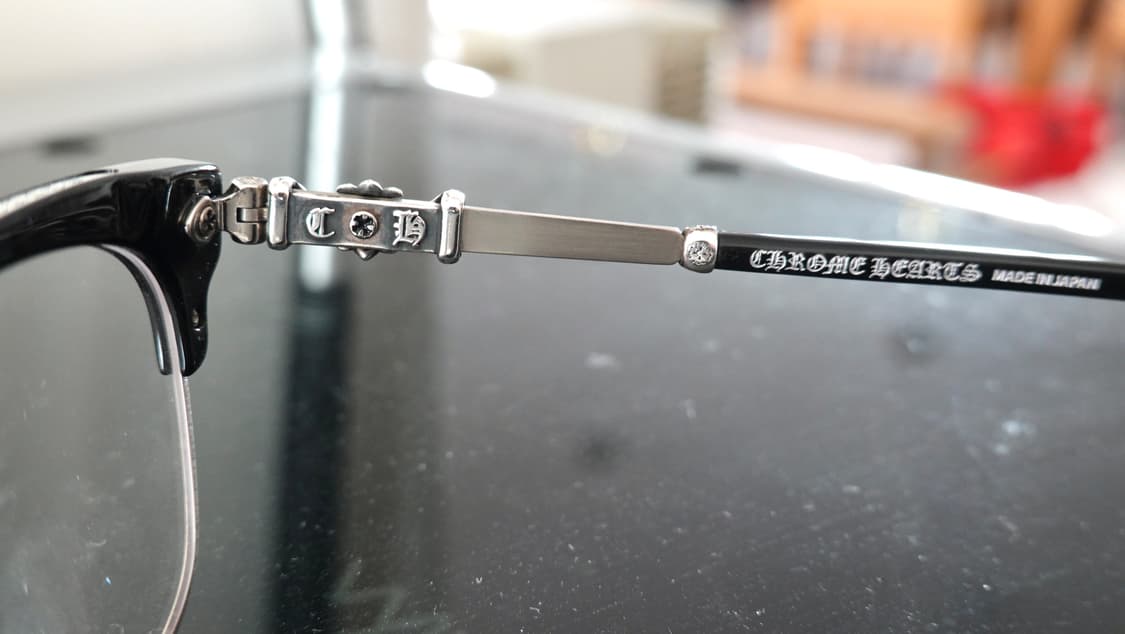 크롬하츠 보넨노이슈어2 블랙/실버안경 상품이미지9