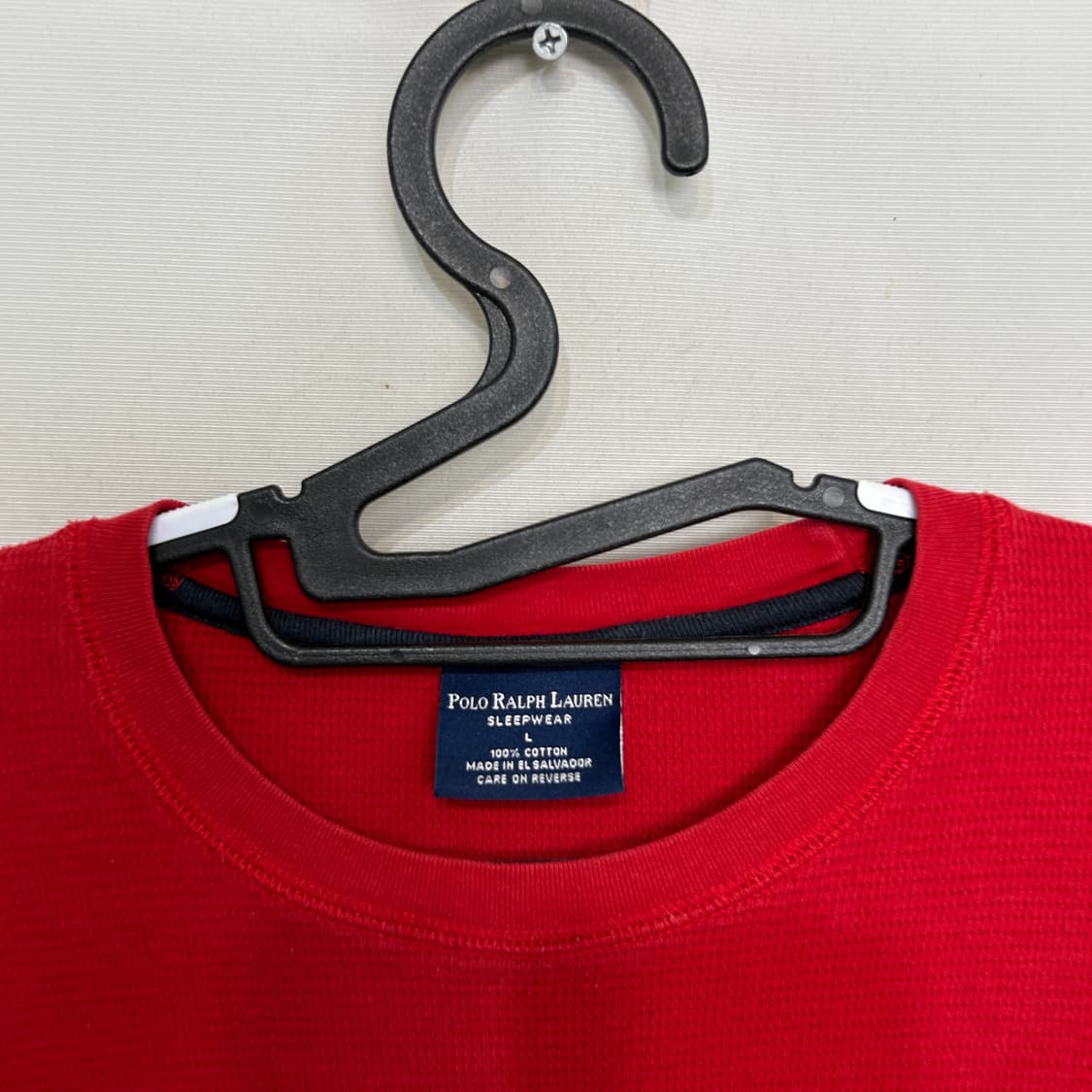 폴로 와플 니트 티셔츠 L 남성 상품이미지2