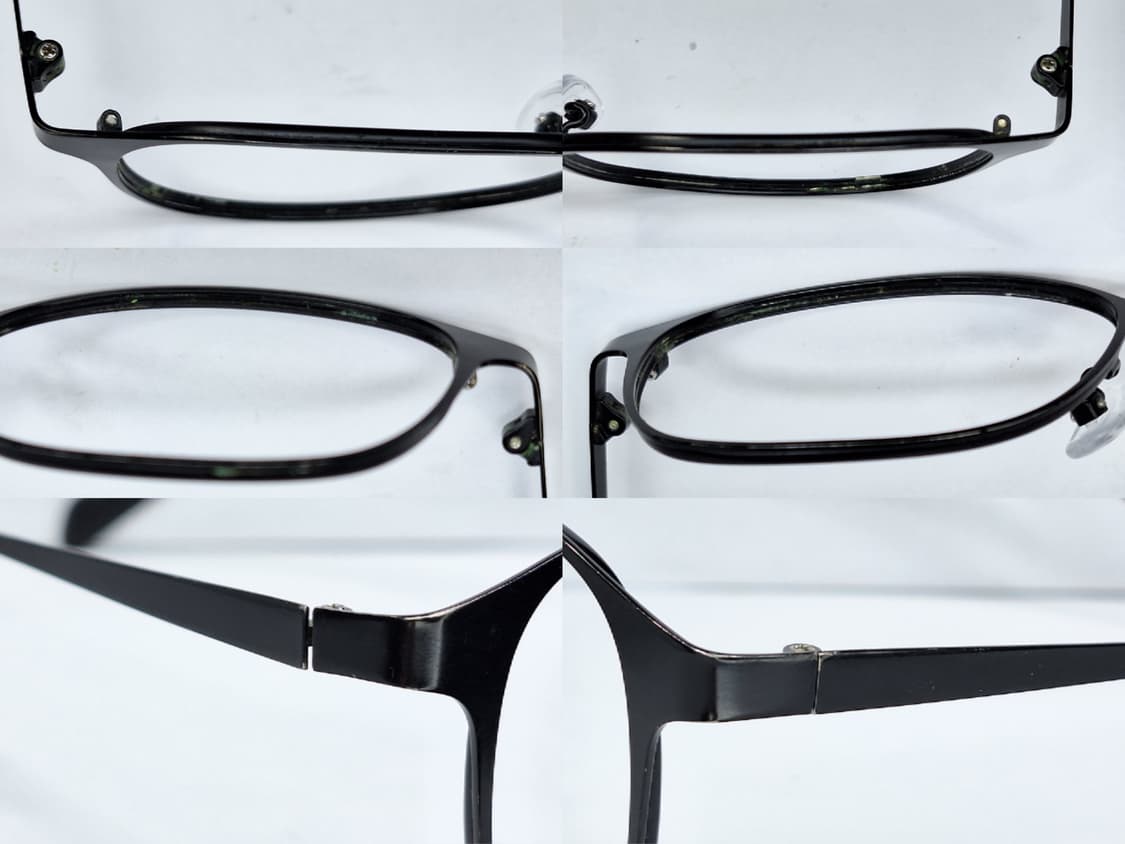 Zoff ZY192G07A 블랙 스테인리스 웰링턴 안경 안경테/빈티지 상품이미지8