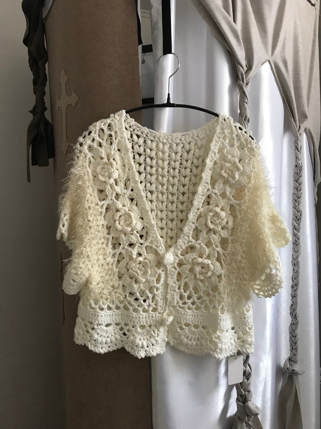 vintage crochet cardigan 상품이미지9