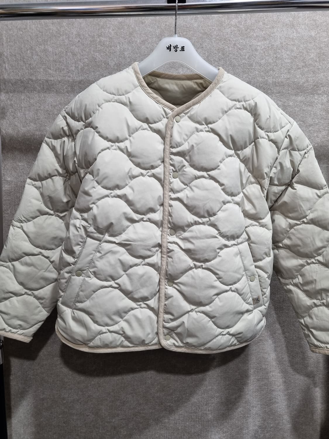 여성 100 밀레 오리털 경량 패딩 자켓 상품이미지1