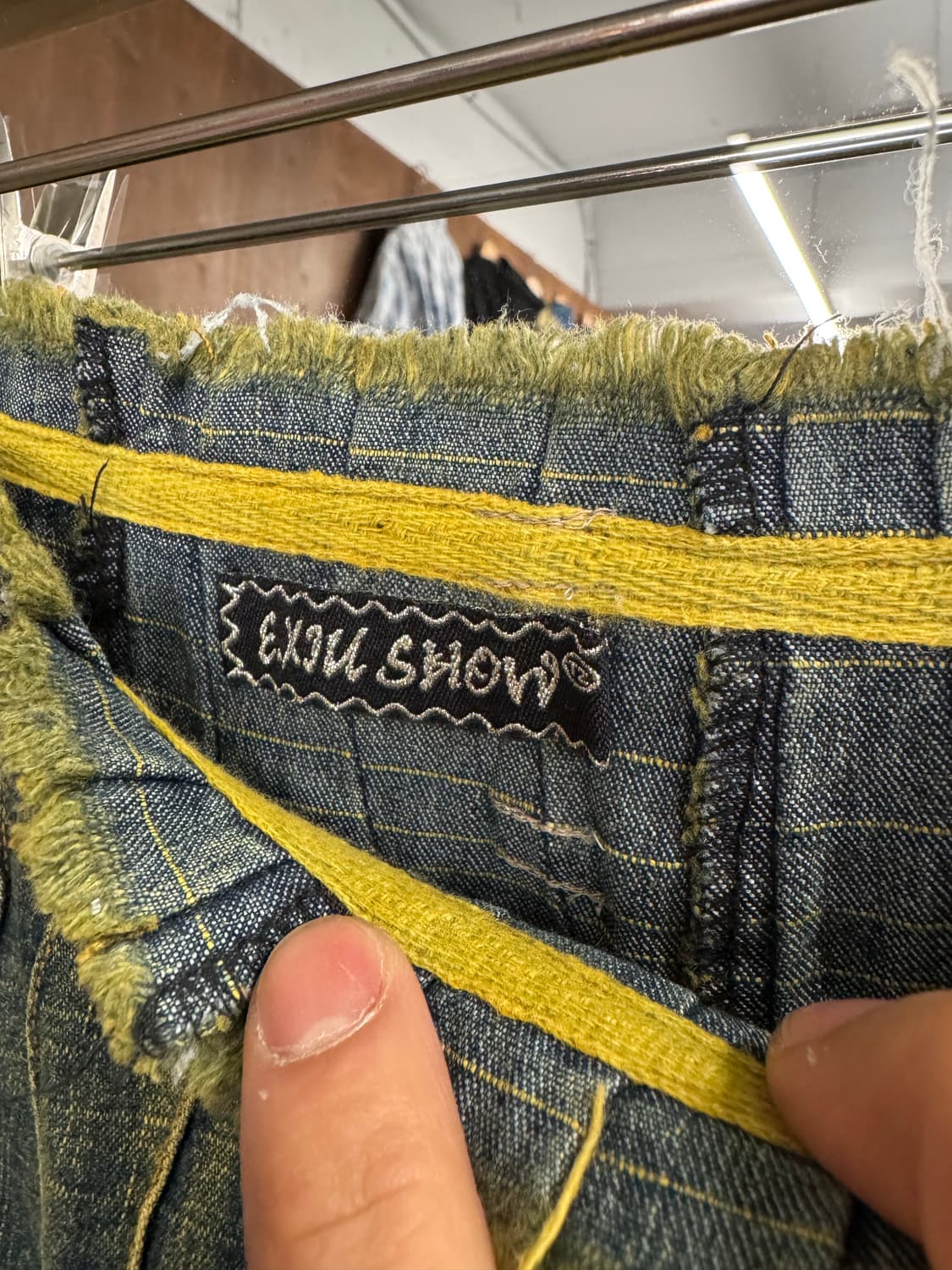 japanese vintage 컷팅 치마 상품이미지4