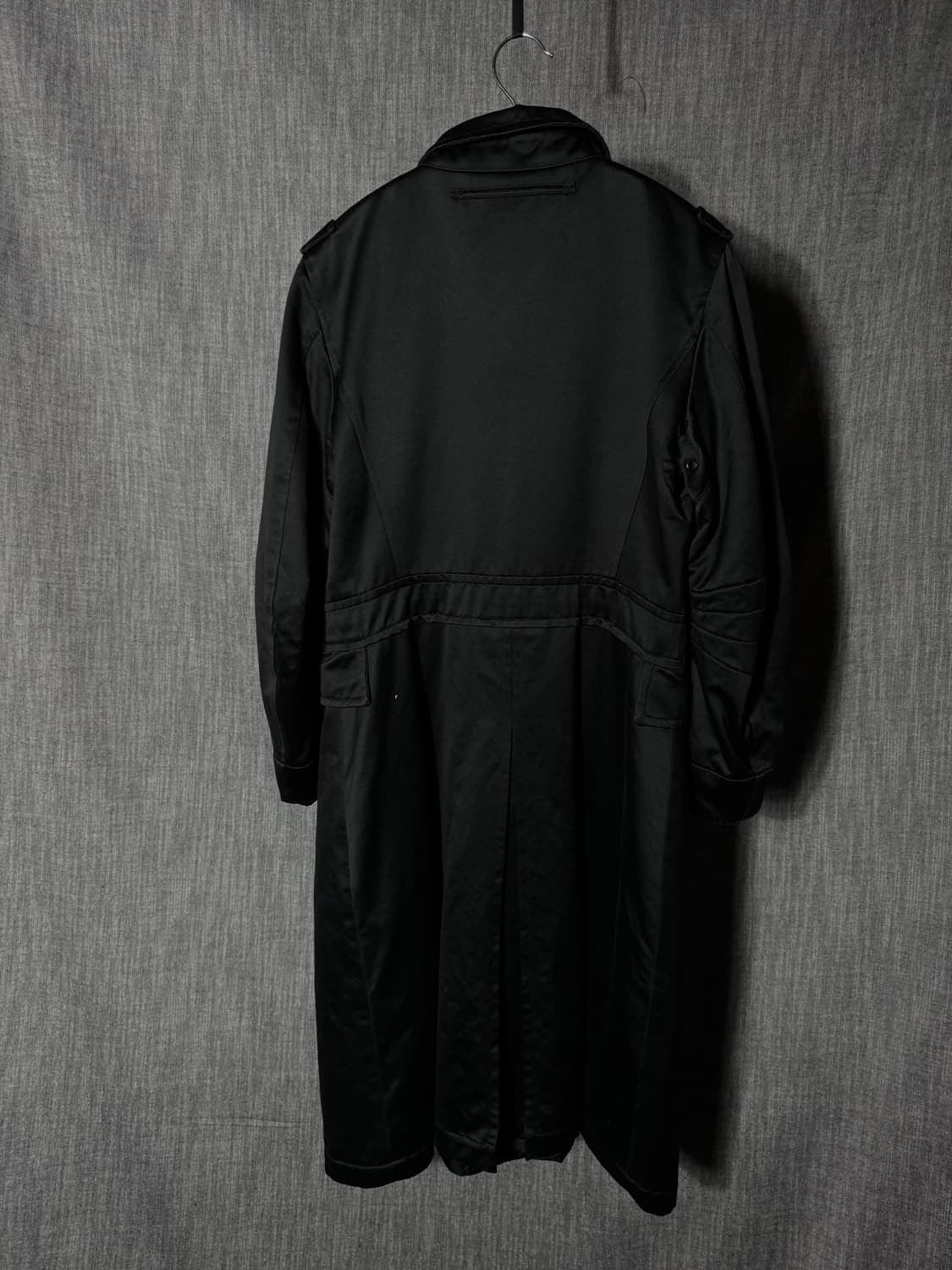 프라다 유틸리티 블랙 롱 코트 상품이미지3