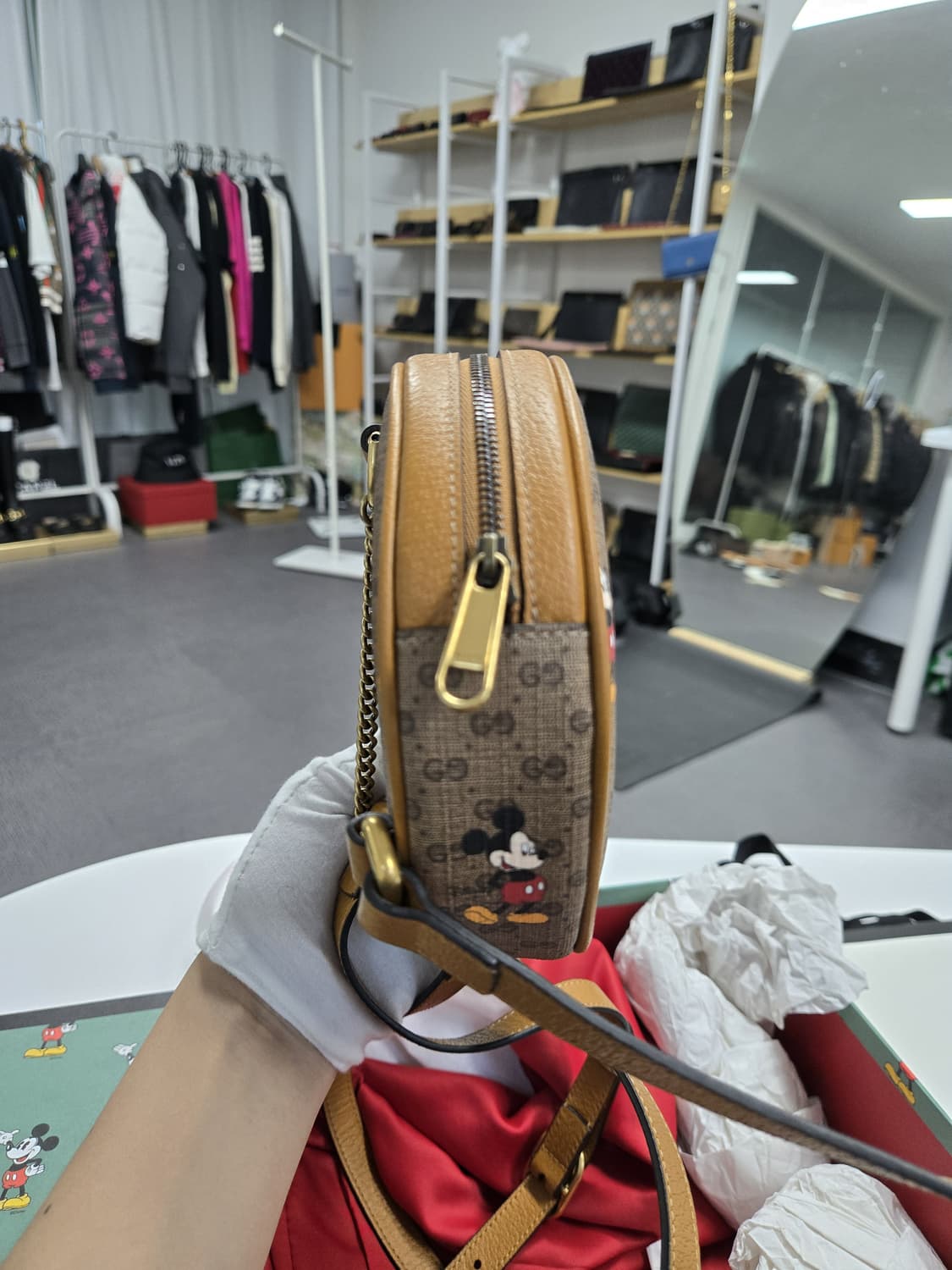 [A급컨디션]구찌 미키마우스 백팩 상품이미지5