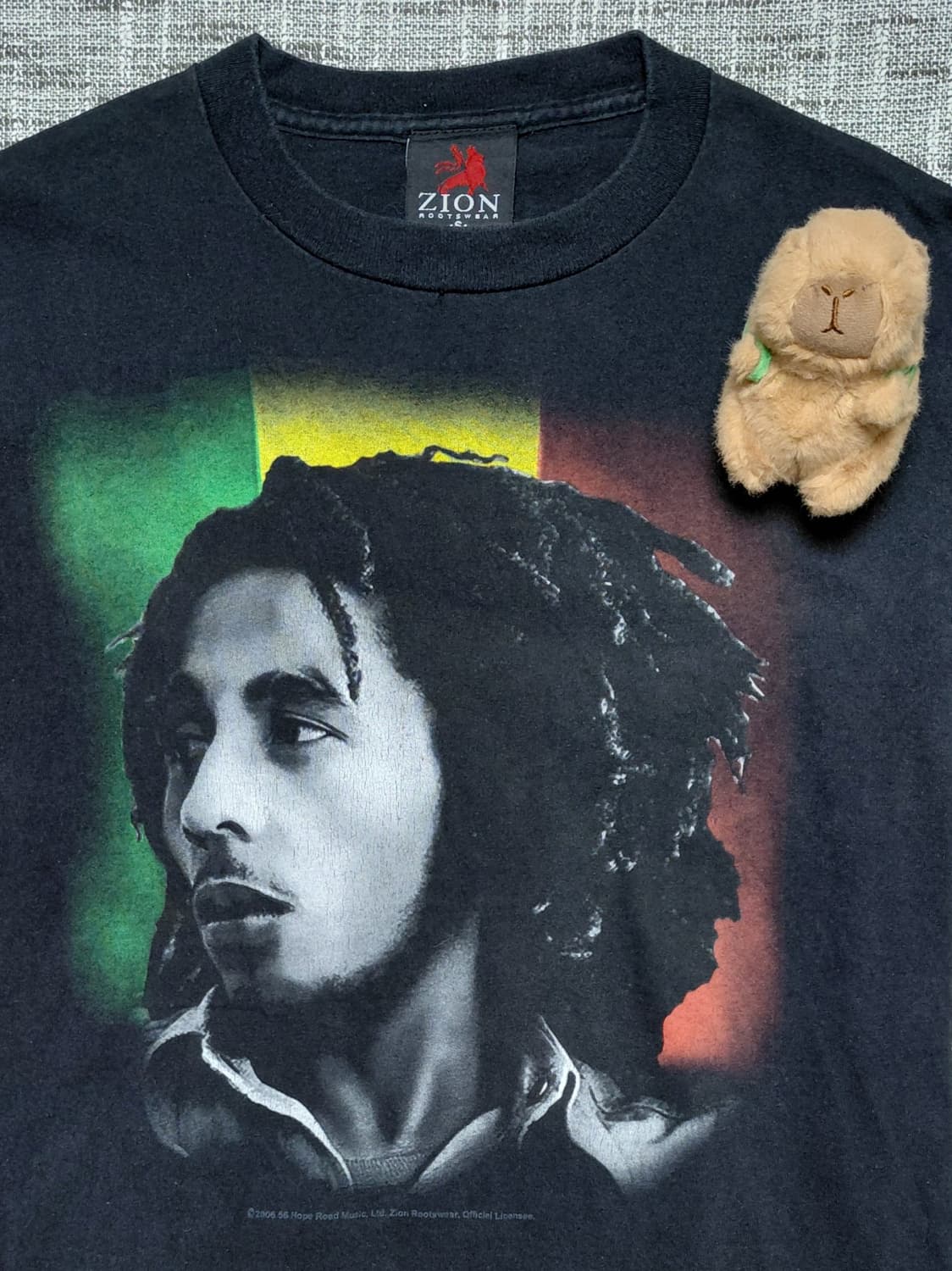 [06 오피셜 정품/S] ZION 밥 말리(Bob Marley) 반팔티 상품이미지1