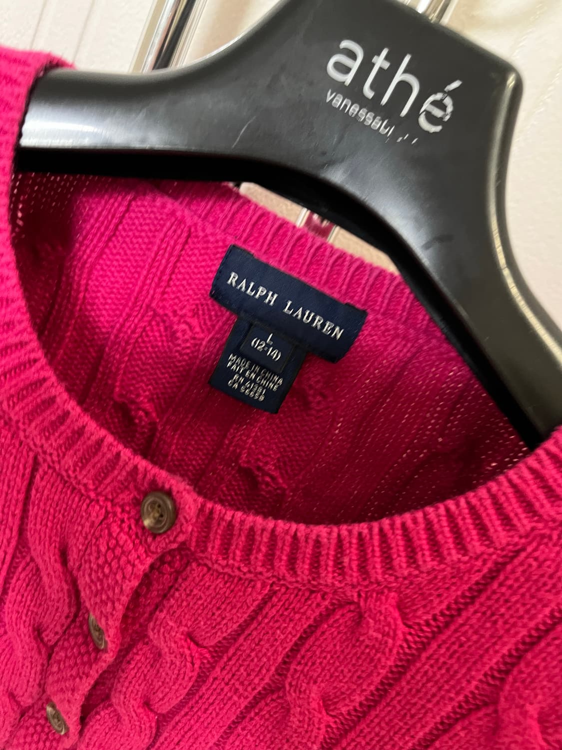 폴로 랄프로렌 걸즈 케이블 니트 상품이미지5