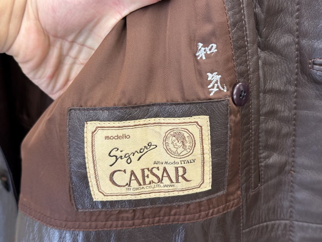 CAESAR 레더 발마칸 코트 (L) 상품이미지5
