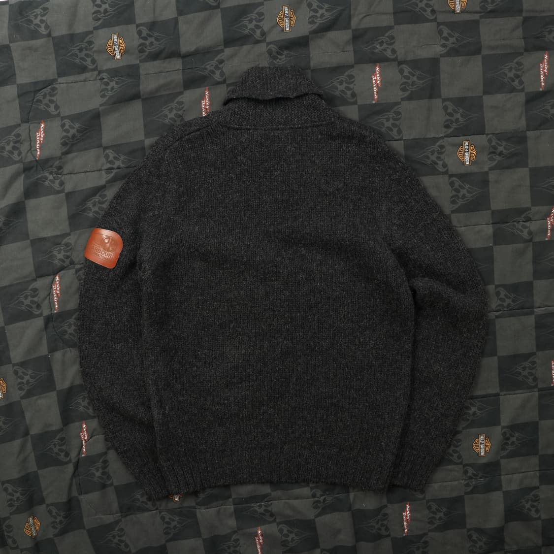 바버 하프 집업 니트 L B101 상품이미지5