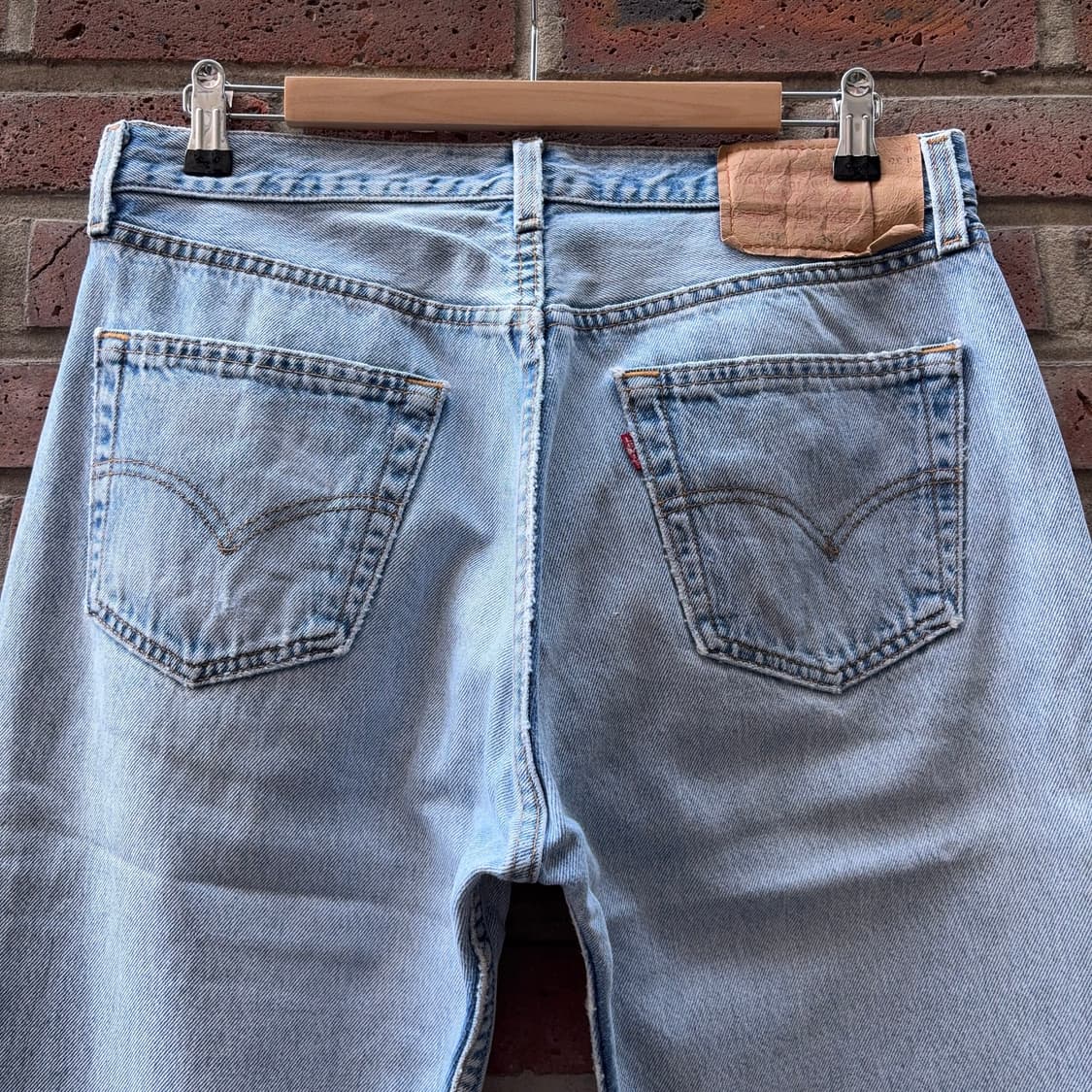 90s USA 리바이스 Levi’s 501 페이디드 데님 팬츠 상품이미지8