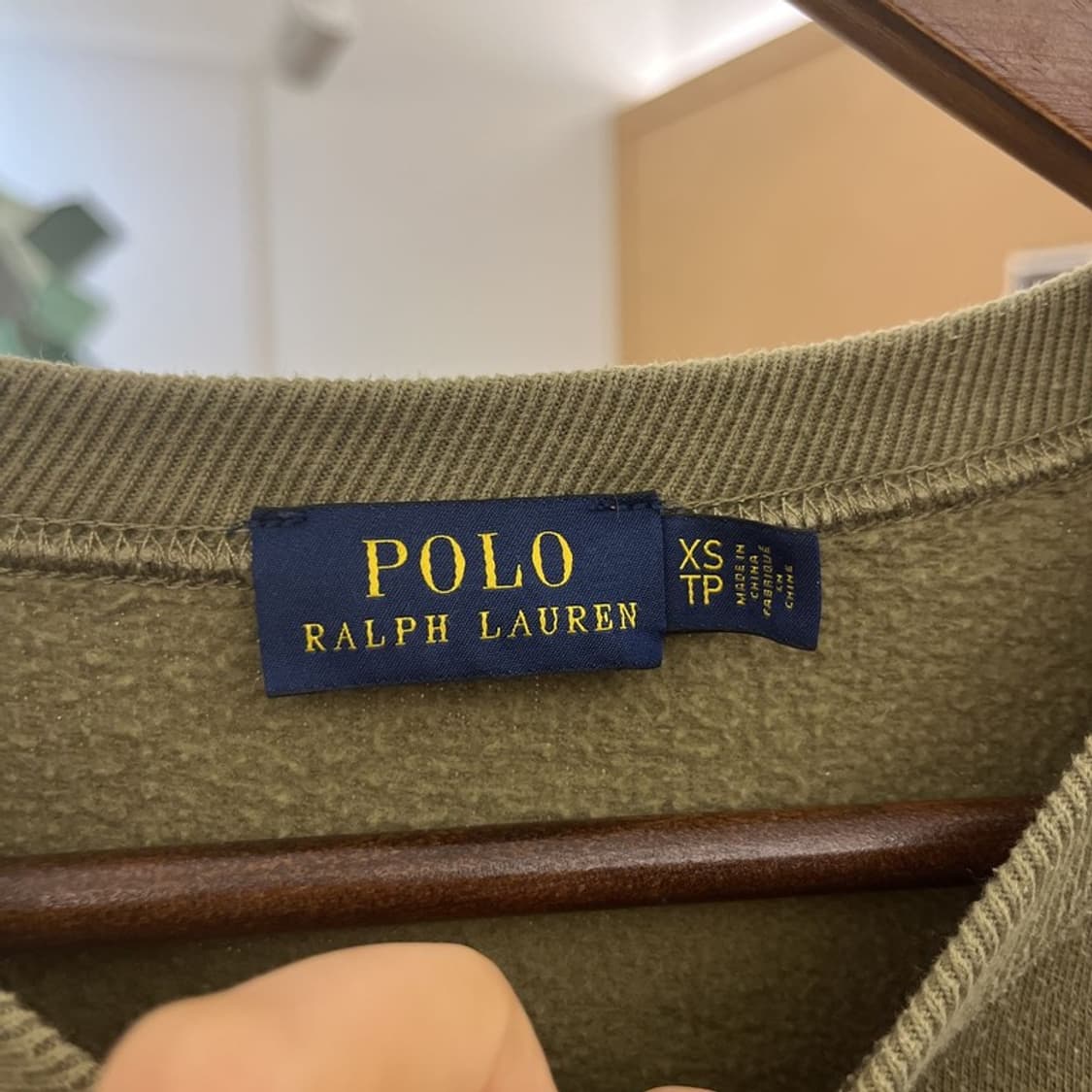 폴로 랄프로렌 올드스쿨 펑크 타이거 자수 맨투맨 XS C10536 상품이미지5