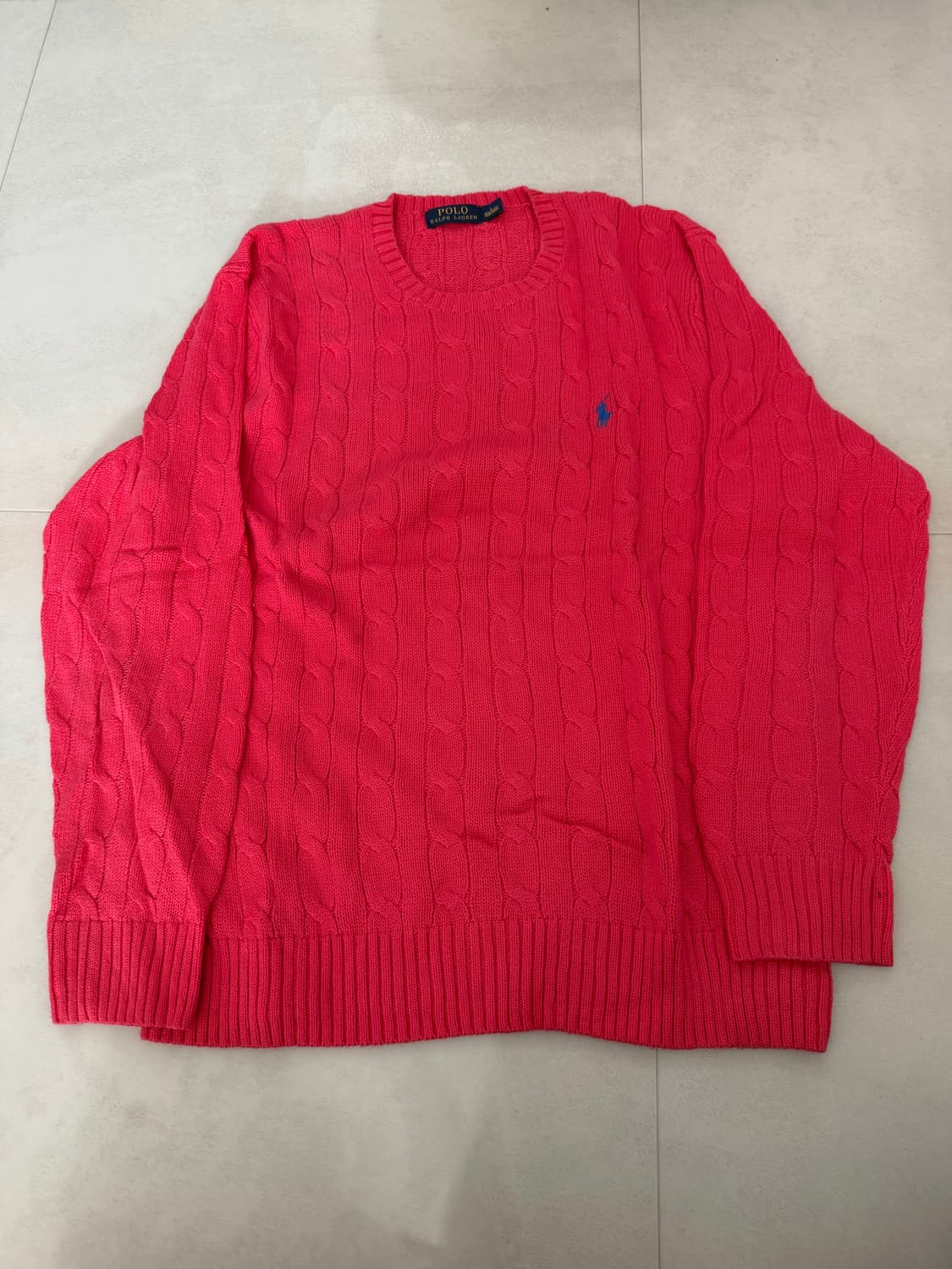 폴로 케이블니트 L 100사이즈 상품이미지2