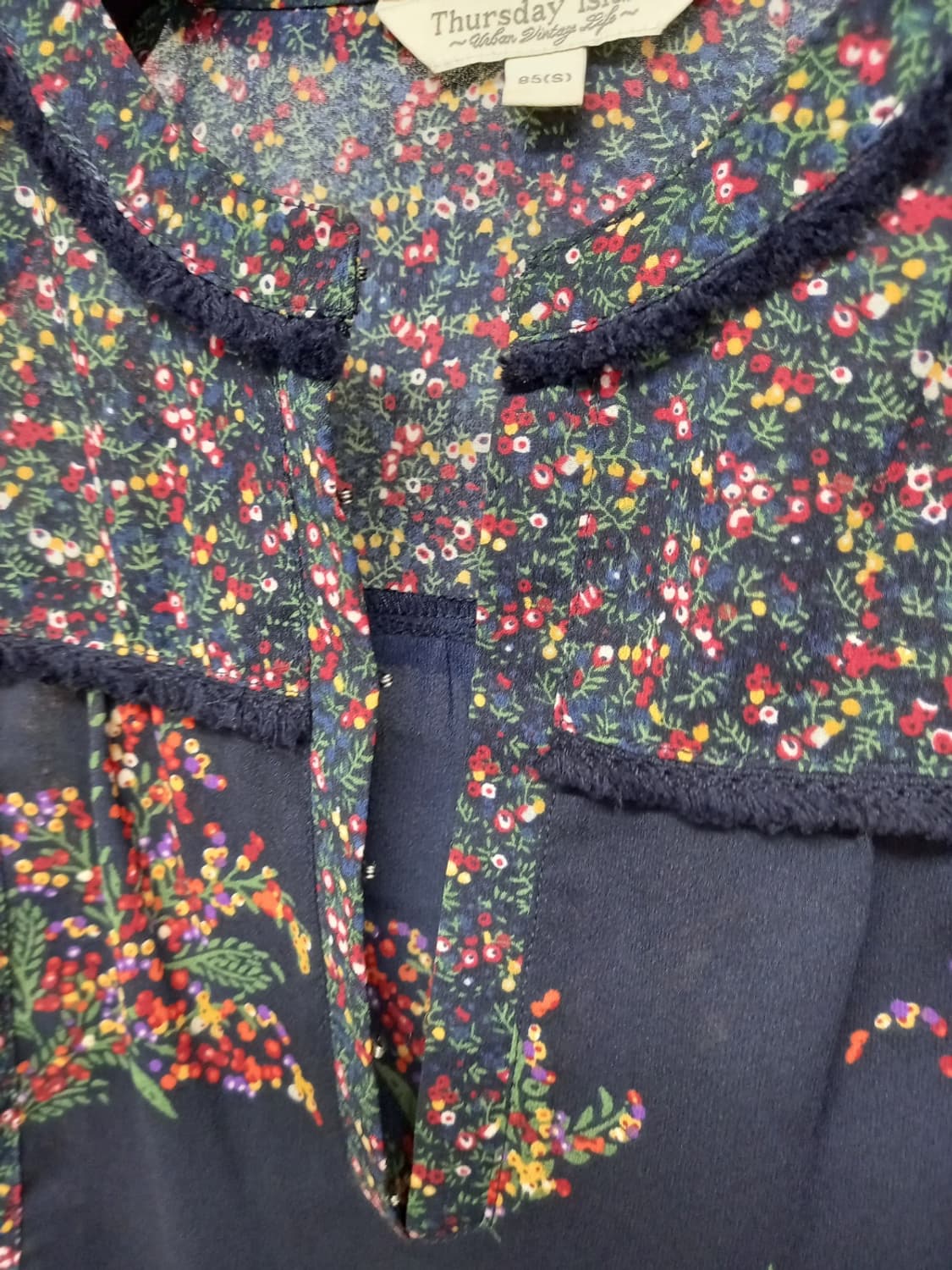 써스데이아일랜드 춘하추 쉬폰 긴팔블라우스 55 상품이미지7