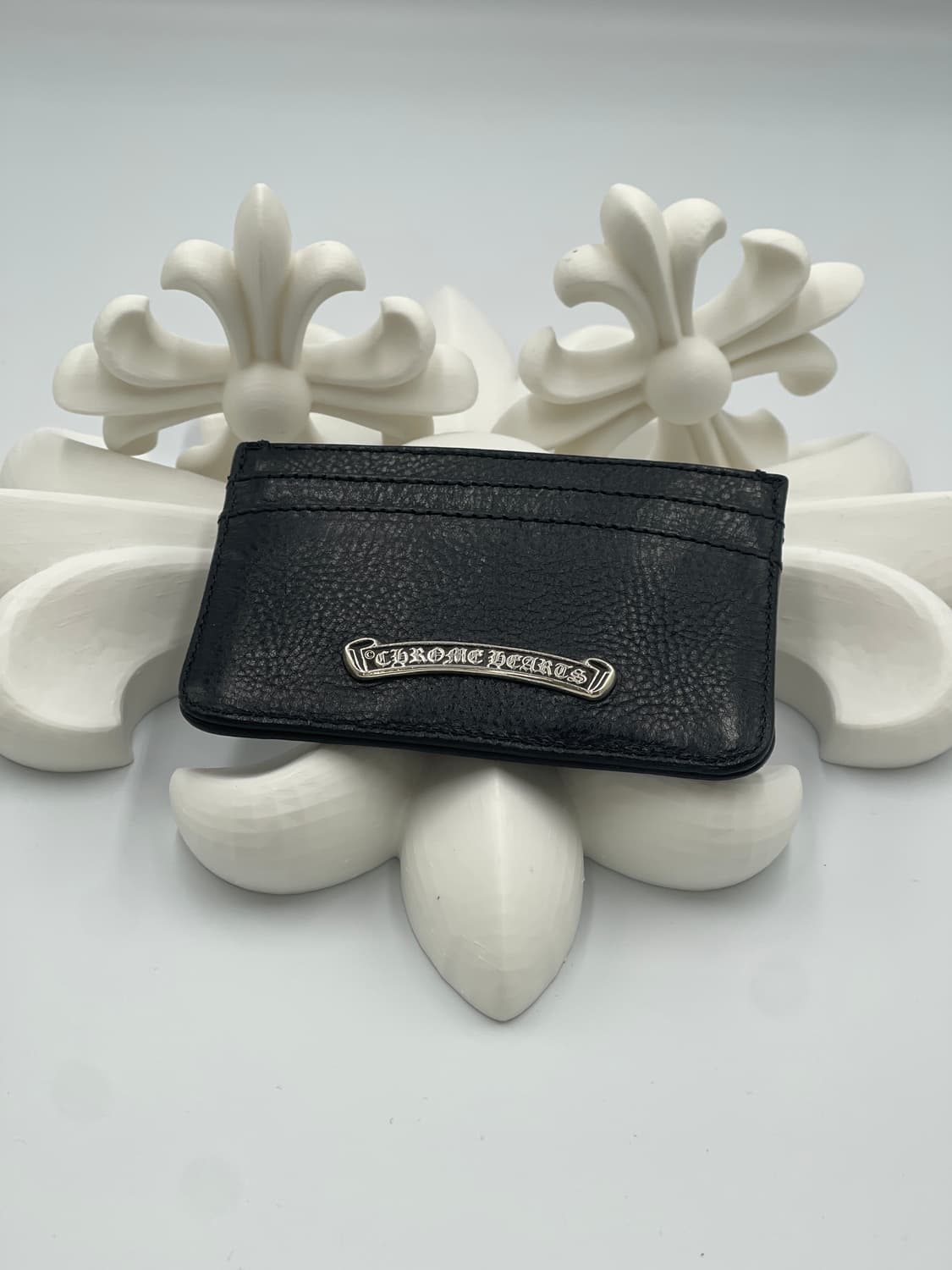 크롬하츠 레더 카드지갑 대거/스크롤라벨 상품이미지2