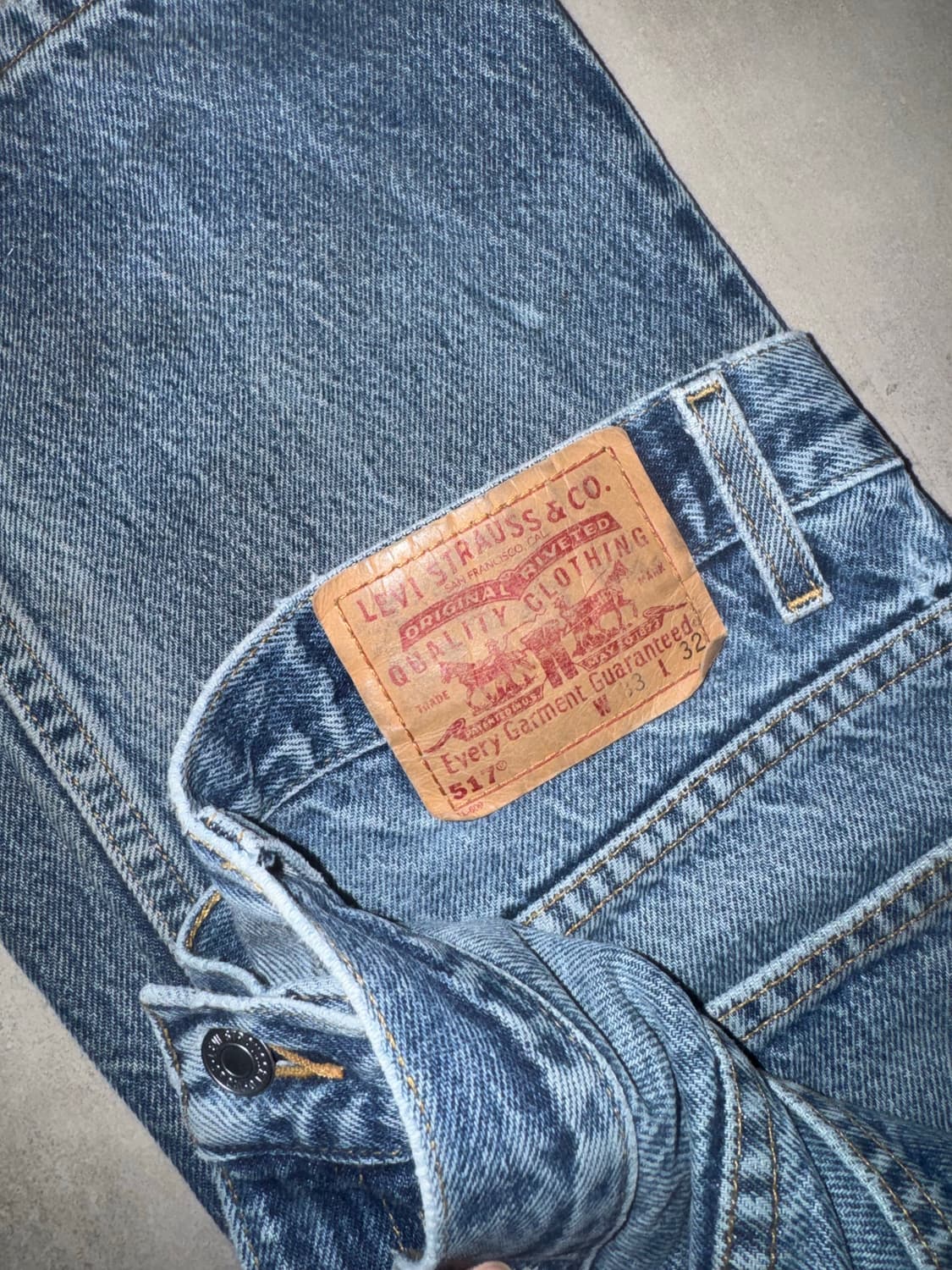리바이스 517 데님 (32) w33 l32 상품이미지5