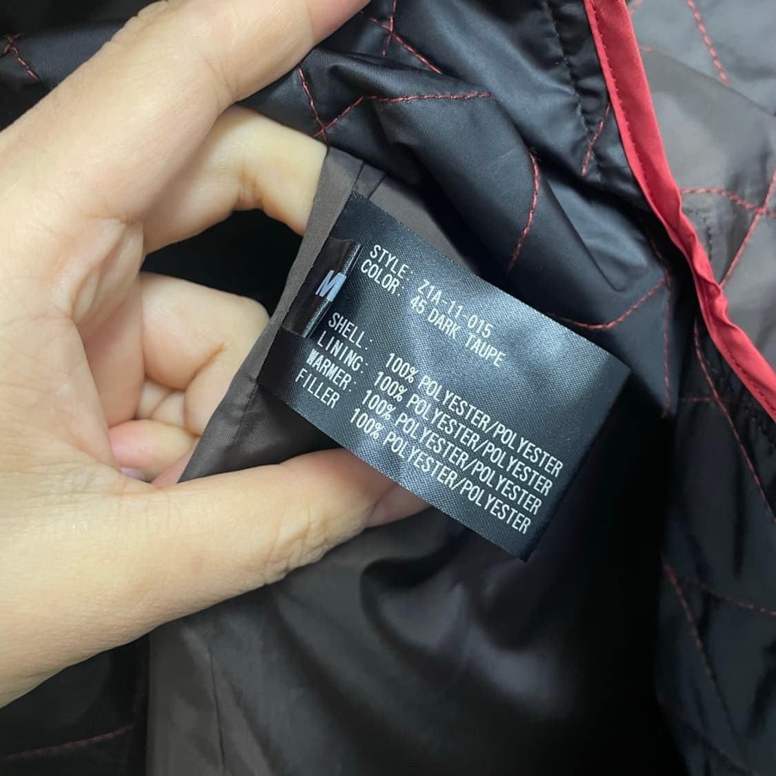 산요 SANYO 다크카키 3시즌 맥코트 M (내피탈부착) 상품이미지4