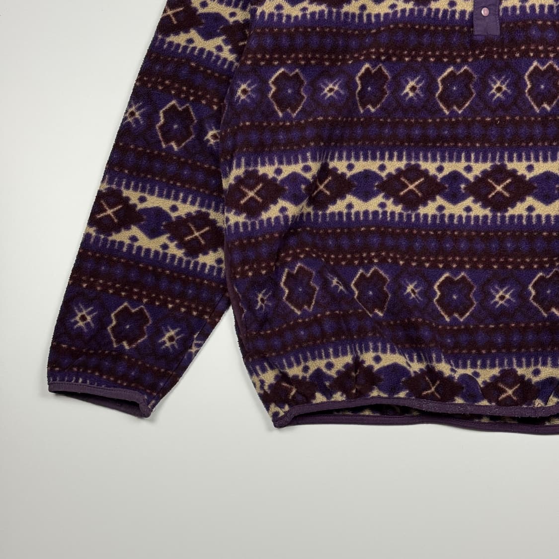 (105) 80s 엘엘빈 아즈텍 플리스 풀오버 상품이미지4