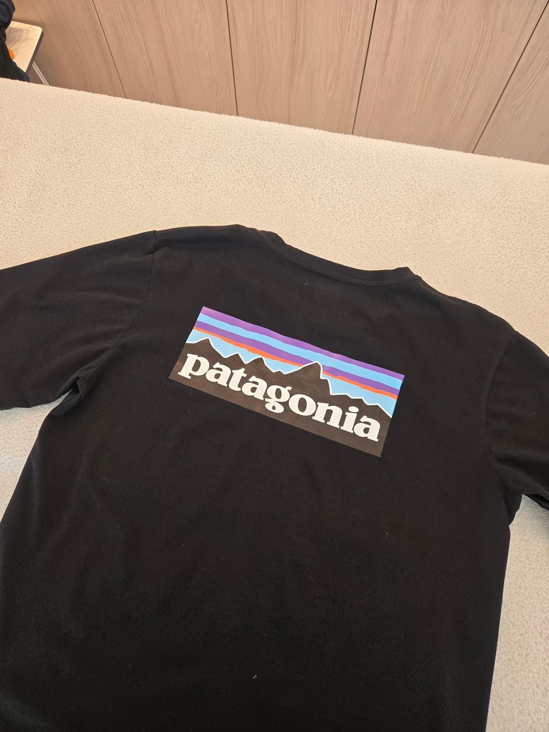 파타고니아 블랙 반팔 티셔츠 3XL 상품이미지7