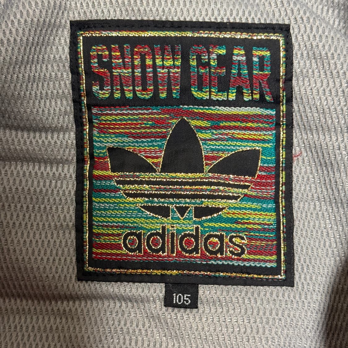 90s 아디다스 멀티컬러 건담 스키 자켓 XL 상품이미지6