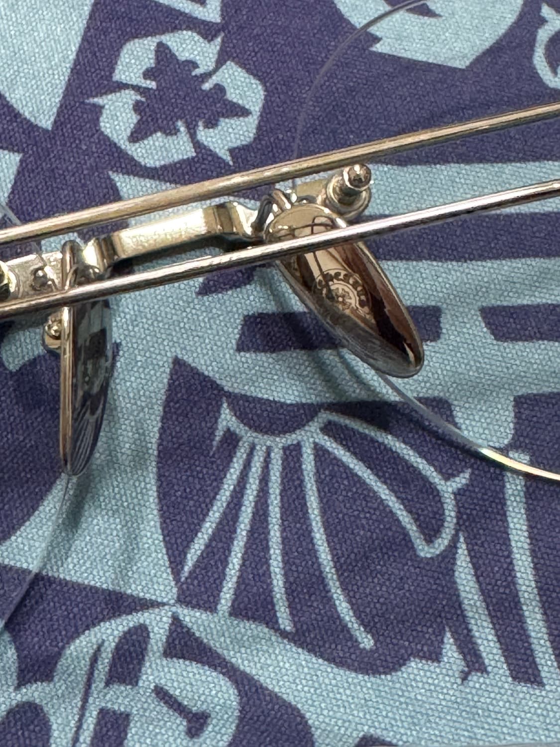 (신세계 본점 구매, 실착3회 풀박스)크롬하츠 티타늄 무테 안경 상품이미지5