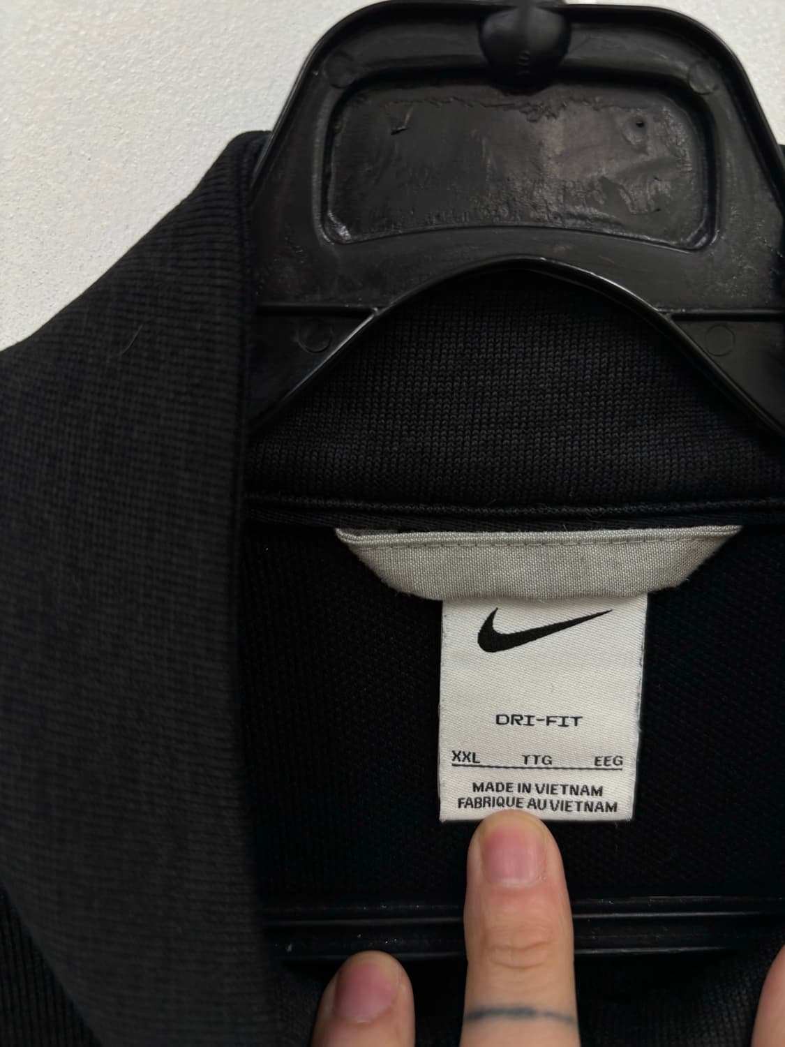 나이키 소매로고 반집업 자켓 상품이미지5