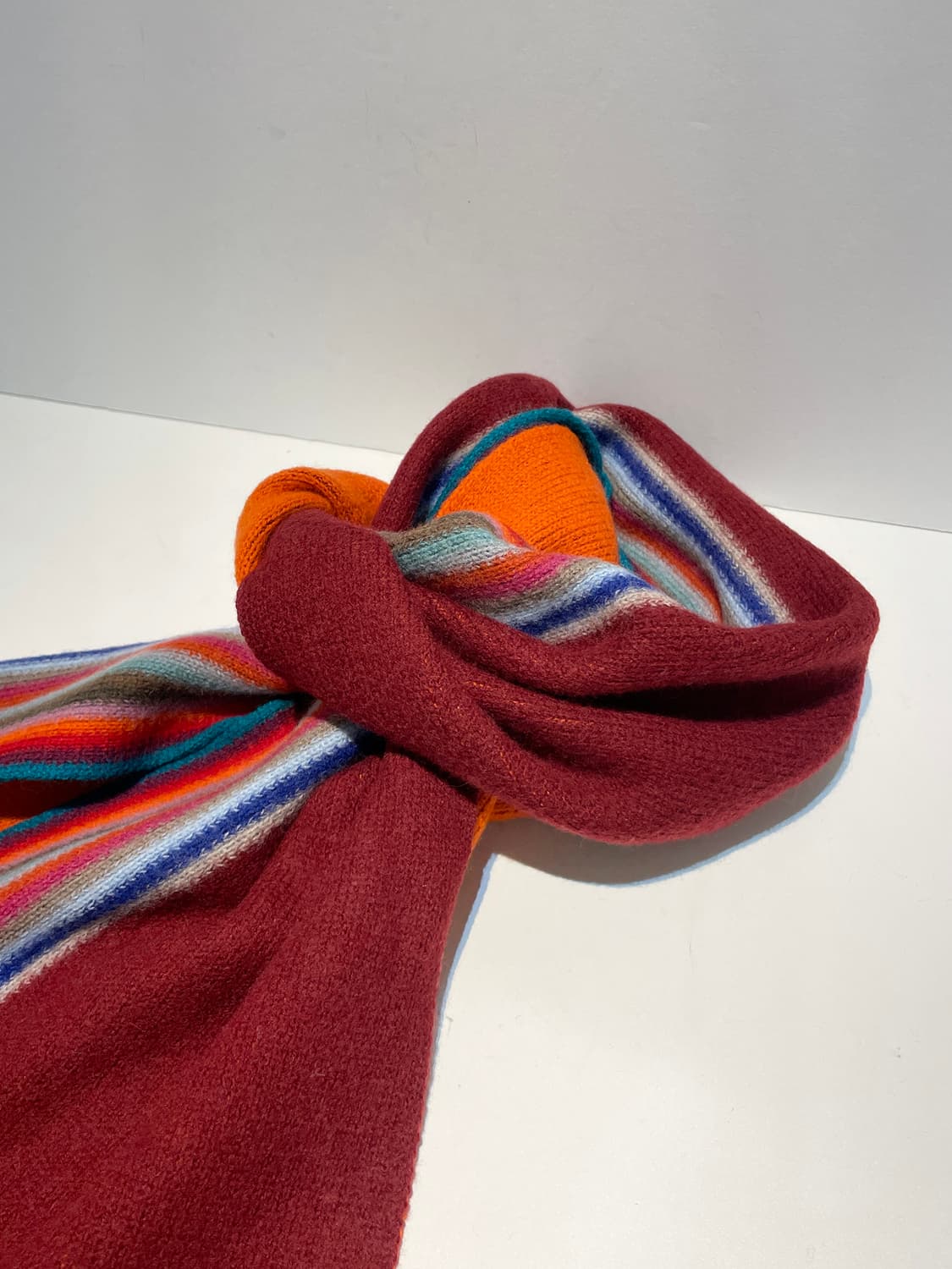 폴스미스 배색 목도리 A1415 상품이미지2