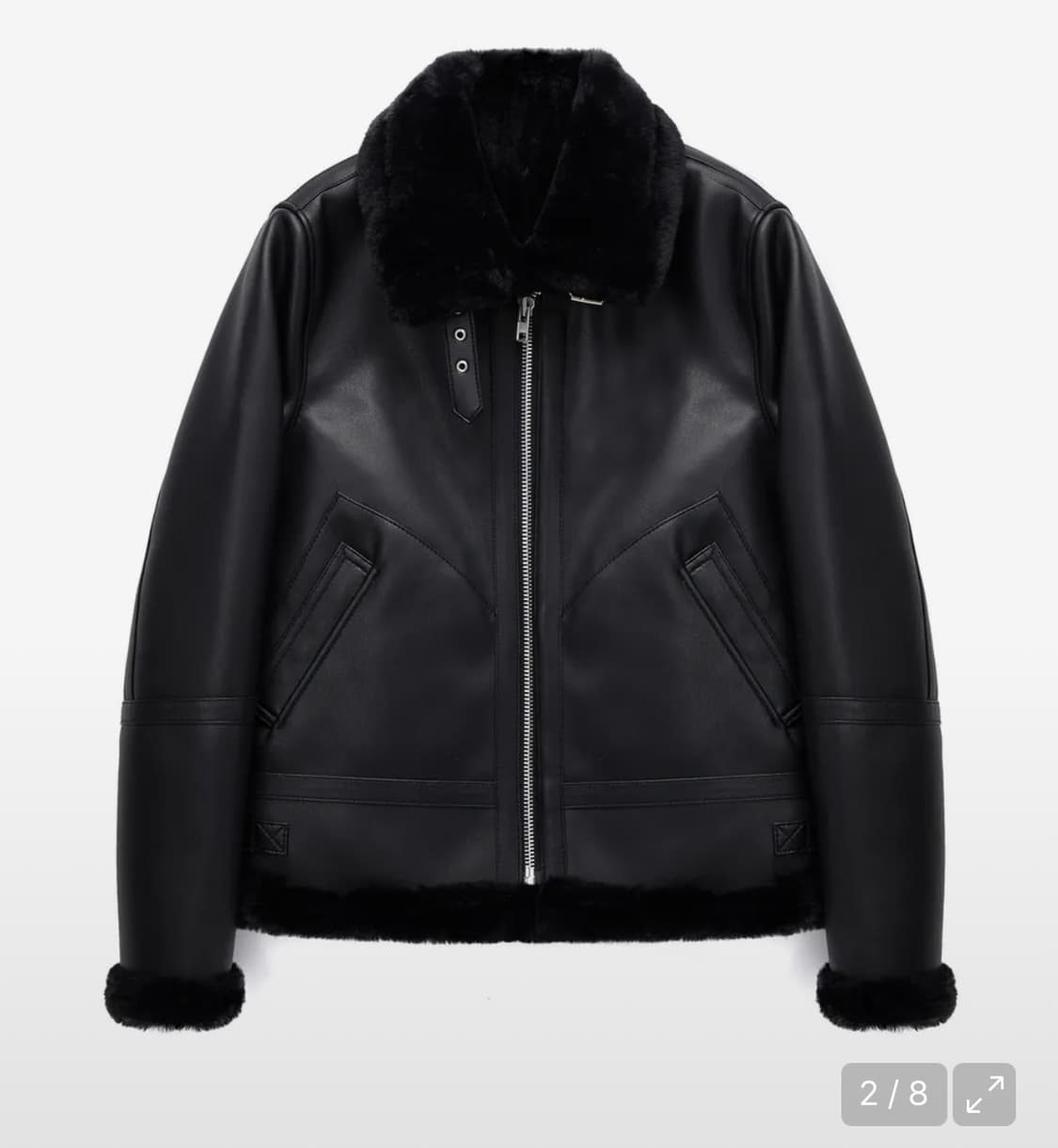 도프제이슨 우먼스 솔리드 무톤 자켓 상품이미지1