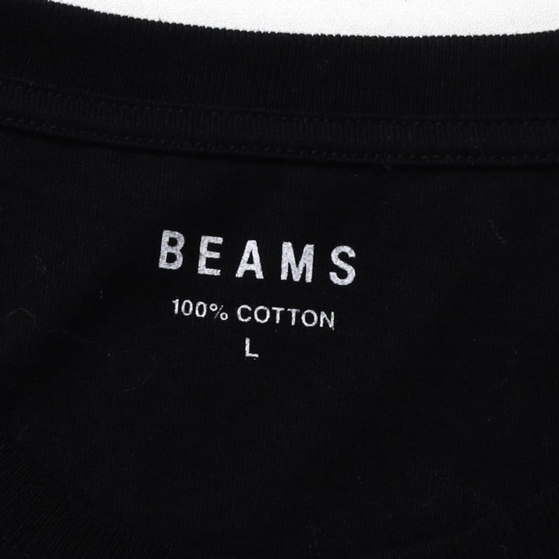 빔즈 BEAMS Logo Embroidered T-shirt   상품이미지4