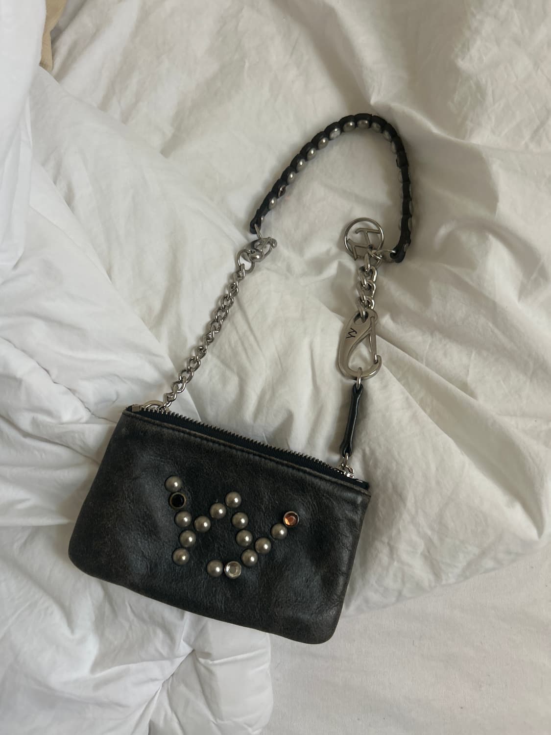 Openyy 스터드 체인 지갑 상품이미지1