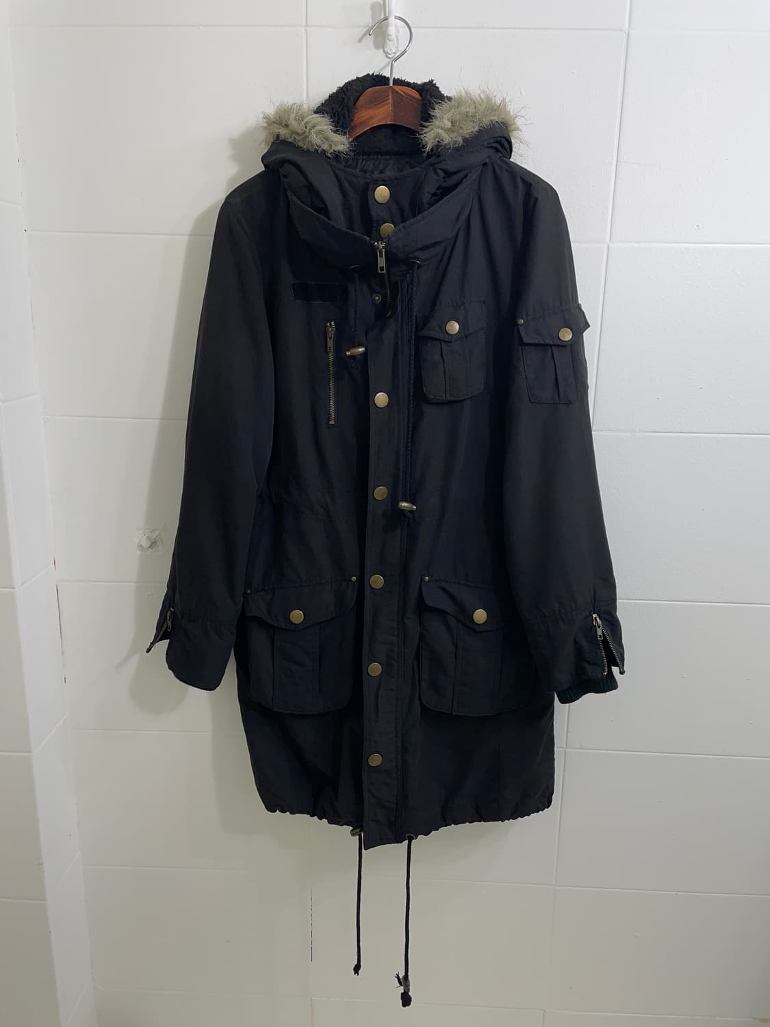 빈티지 야상 그런지 스트릿 코디 세트 상품이미지3