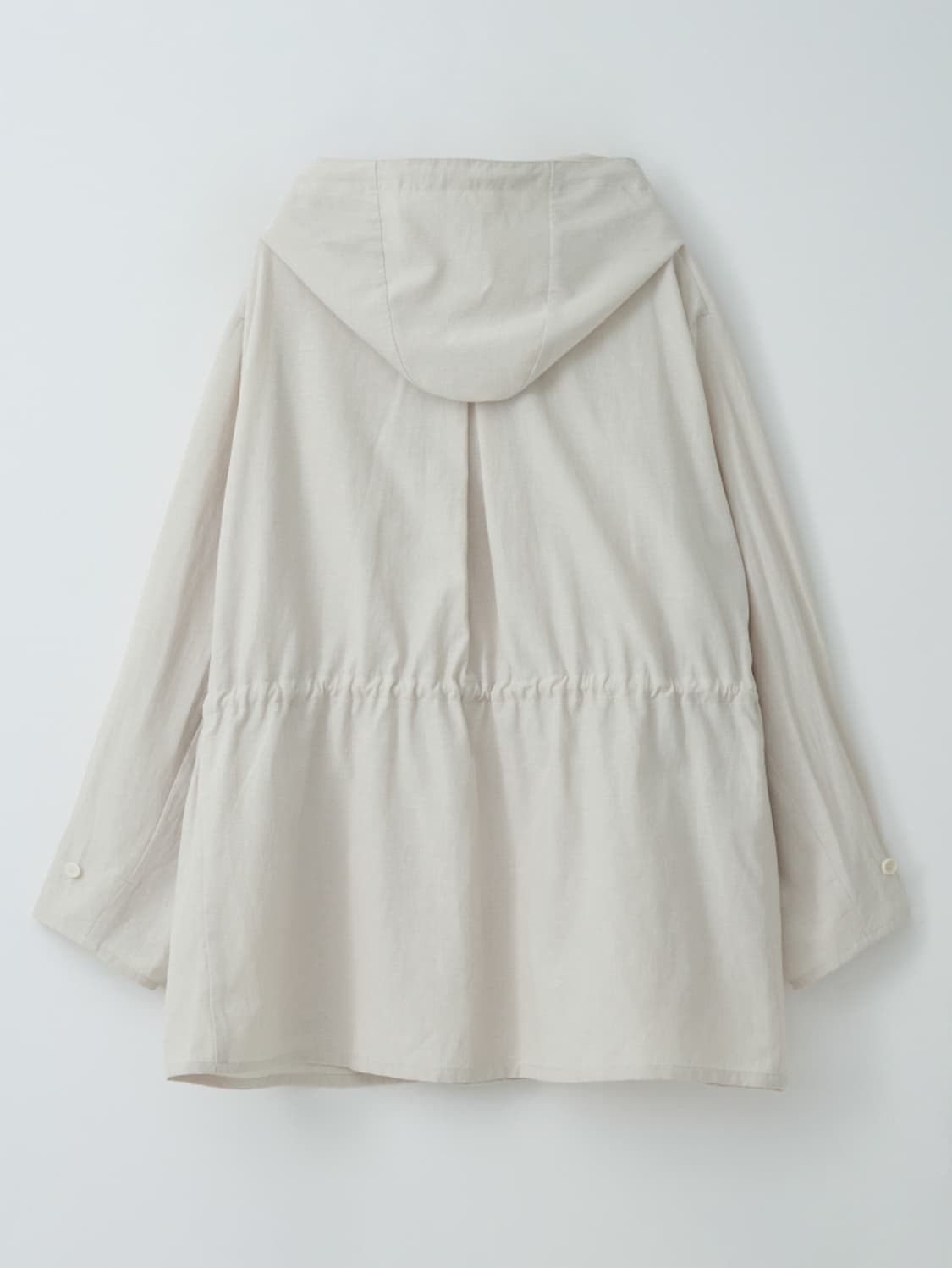 Linen hood half coat 상품이미지7