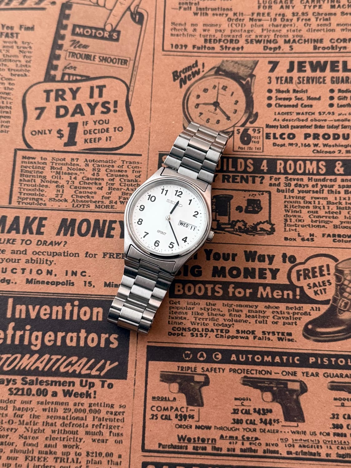 세이코 Seiko 쿼츠 SPRIT 아라빅 상품이미지2