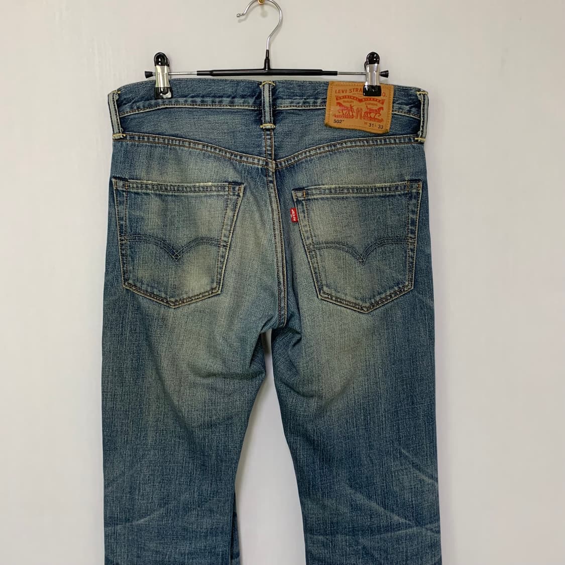리바이스 502 데저트 캣워싱 빈티지 데님팬츠 중청 31-32인치 상품이미지7