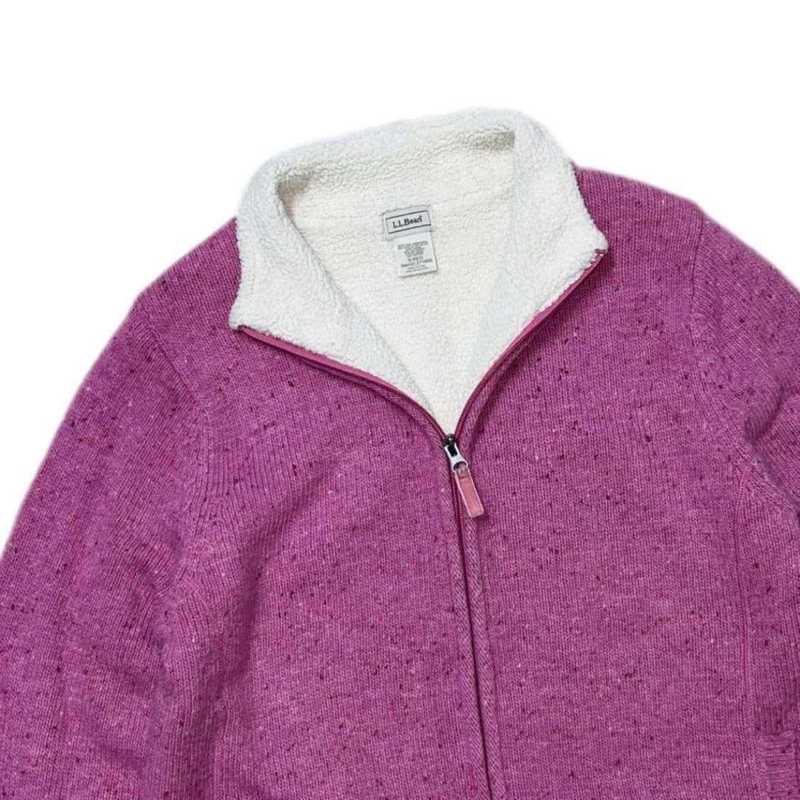 L.L.Bean wool fleece zip-up 엘엘빈 니트 집업 상품이미지4