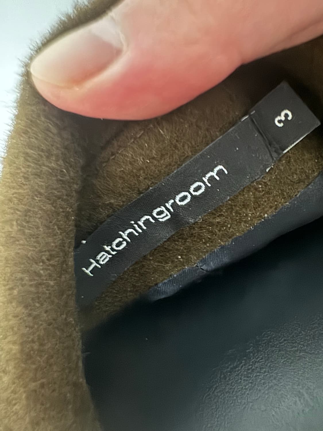 해칭룸 빈티지 더블 브레스티드 코트 3 카키 상품이미지2