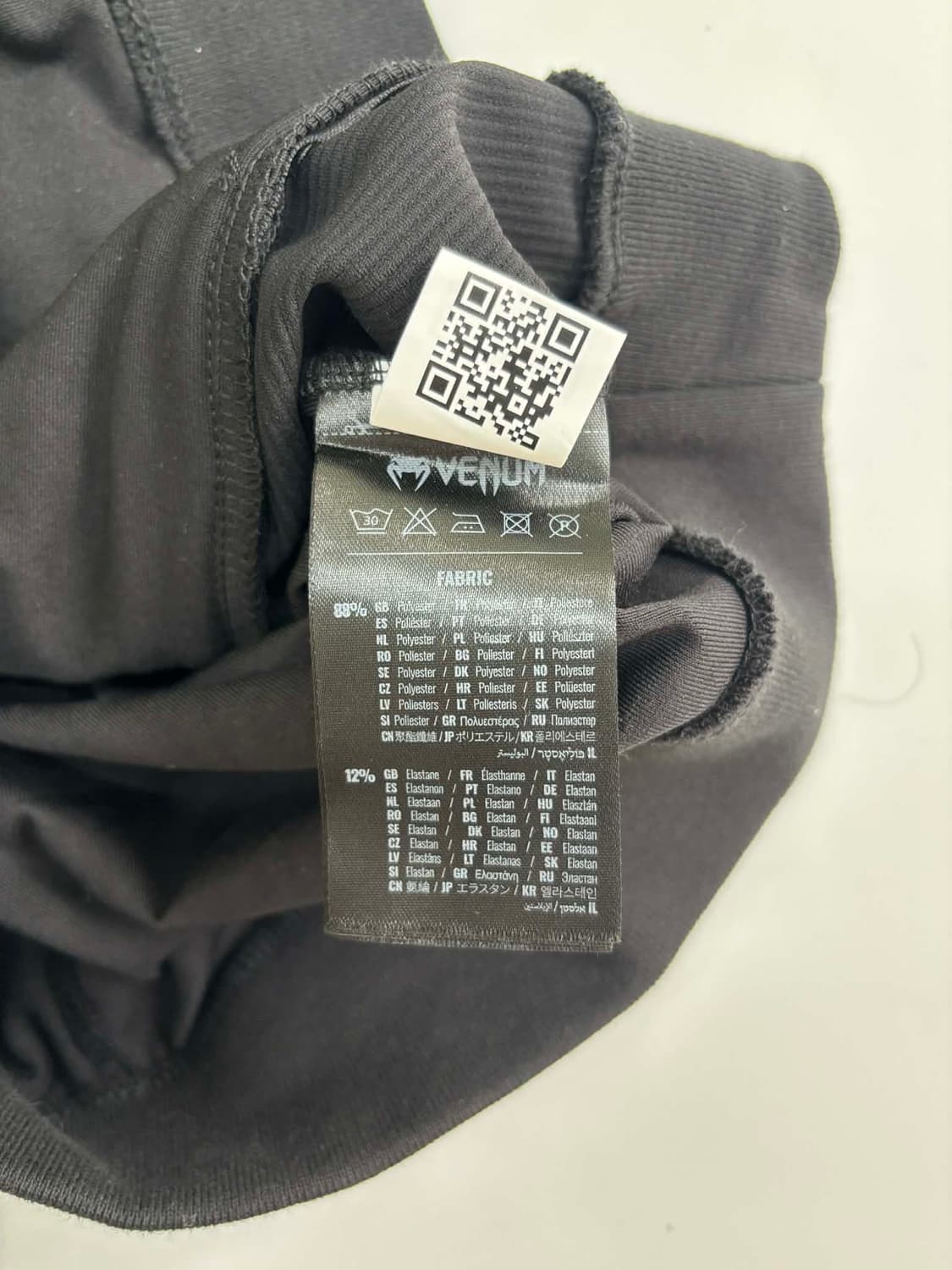 베넘 UFC 퓨전 어센틱 새상품 파이트 나이트 워크아웃 후드집업 블랙(X 상품이미지5